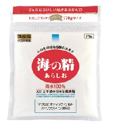 自然海塩　海の精あらしお 170g