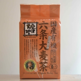 国産有機六条大麦茶　160g(10g×16袋)